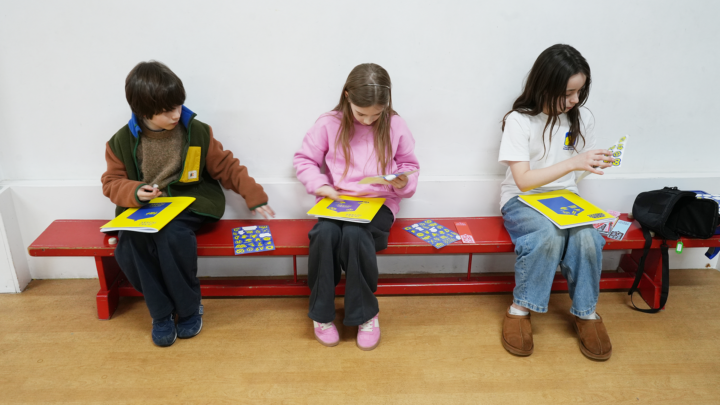 Soho Parish Students & Stickers