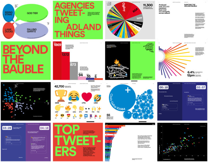 Grid of inside of book