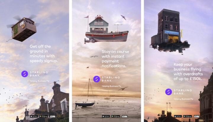 Starling Bank, out of home posters