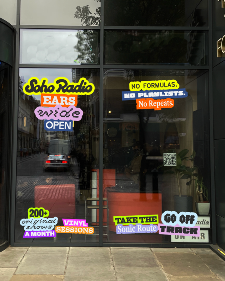Soho Radio Window
