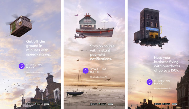 Starling Bank, out of home posters